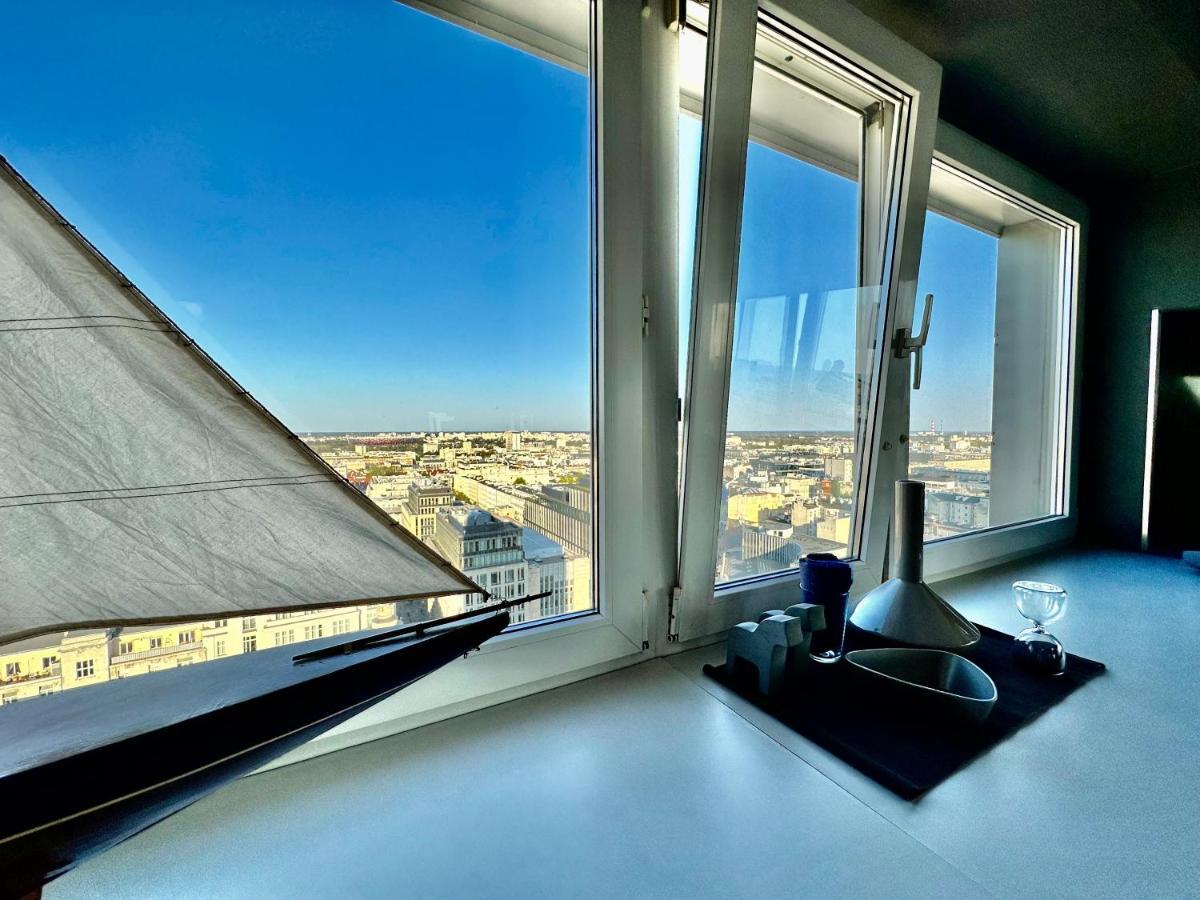 Super Apartament Grey Centrum 2X Metro Fast Wifi 300 Mbs Netflix Appletv Smarttv Spotify Panorama Miasta Warsawa Bagian luar foto