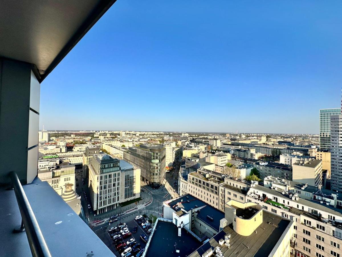 Super Apartament Grey Centrum 2X Metro Fast Wifi 300 Mbs Netflix Appletv Smarttv Spotify Panorama Miasta Warsawa Bagian luar foto
